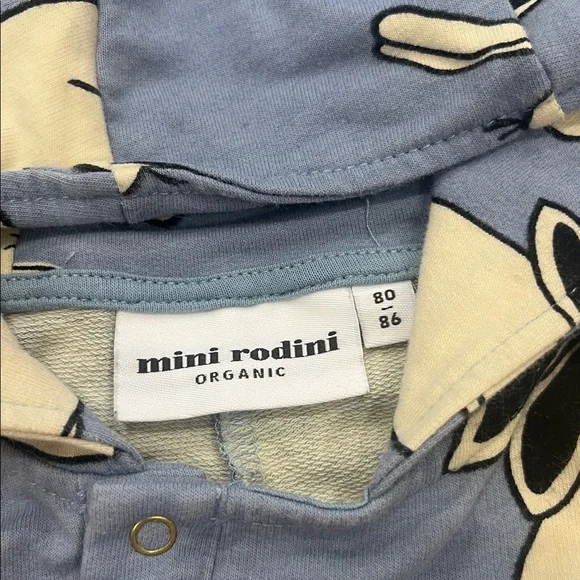 Mini Rodini Rabbit Onesie - Picture 3 of 7